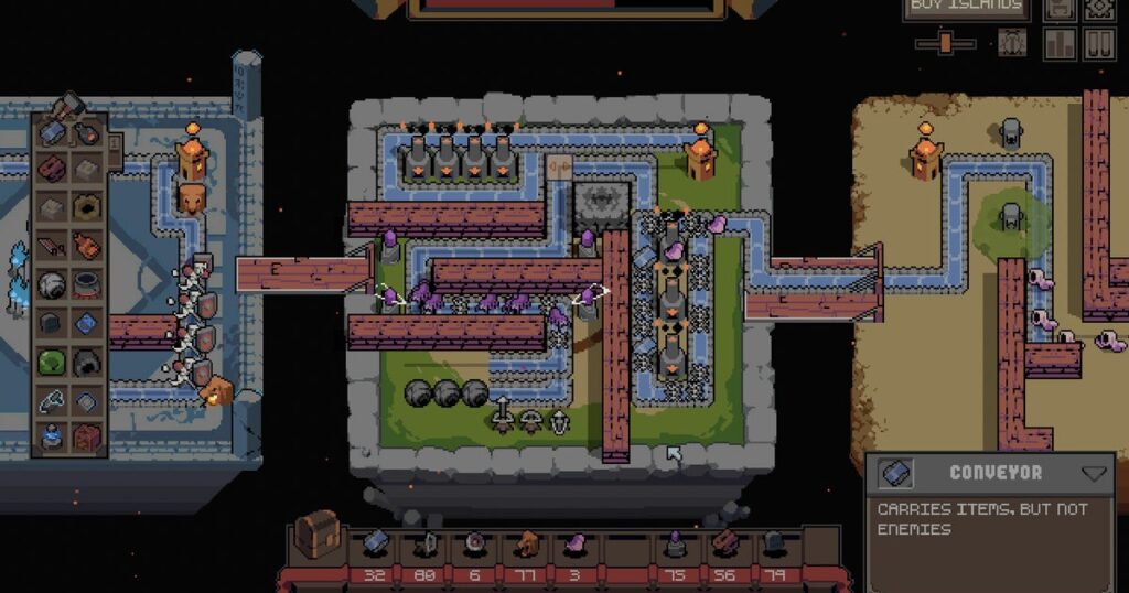 Mob Factory mixes tower defense and factory automation in a cute, horrifix mix