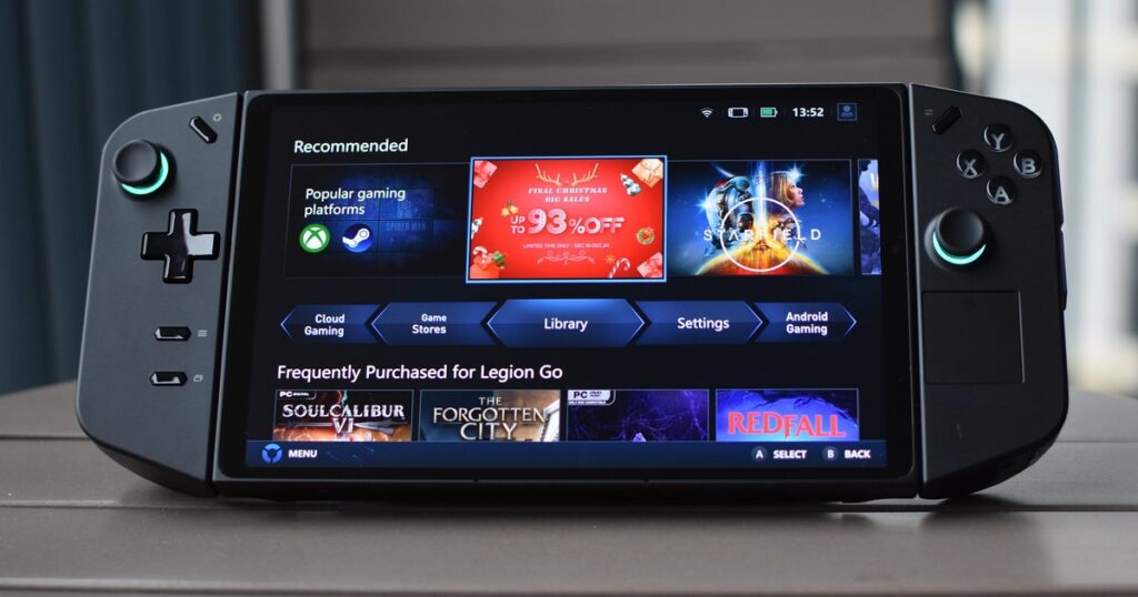 Lenovo Legion Go review: a big handheld with bigger ideas