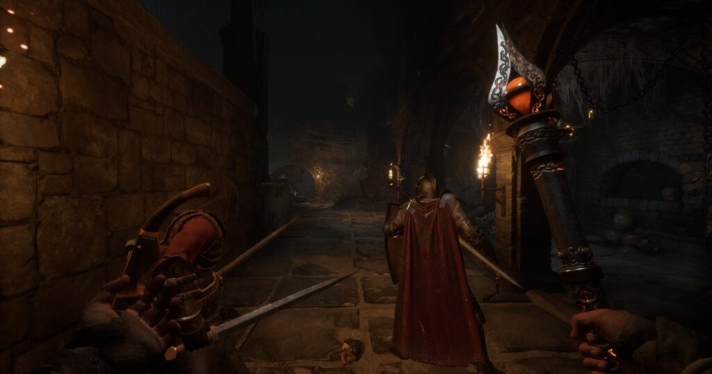 Dungeonborne is a dark fantasy extraction dungeon crawler