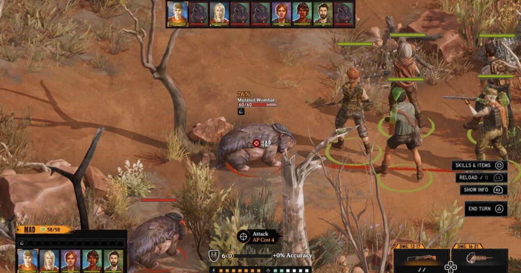 Broken Roads review: this Fallout-style RPG is Vegemite and (some) magic