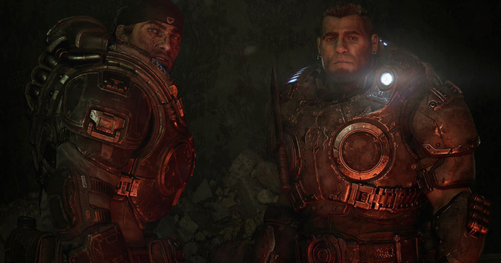 Gears of War: E-Day takes the series back to the start of the Locust War, complete with a nod to Mad World