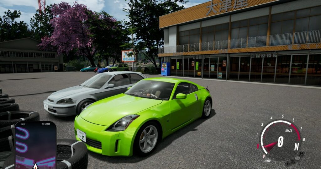 JDM: Rise Of The Scorpion offers a free prologue of drift racing around rural Japan