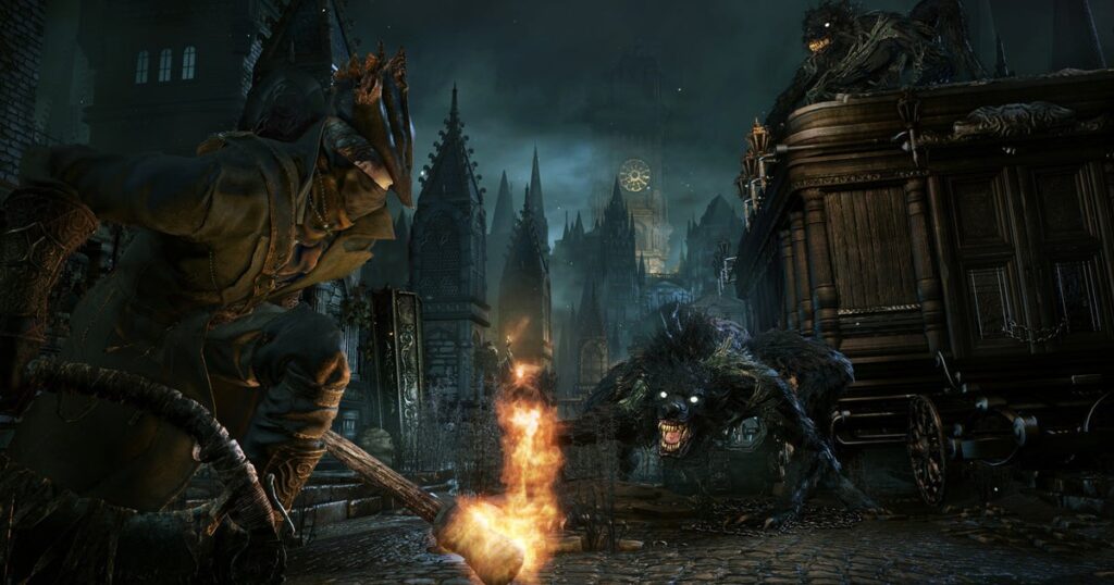 One of Twitch's biggest streamers has given his home a FromSoftare makeover, all in service of encouraging Sony to make a Bloodborne remaster