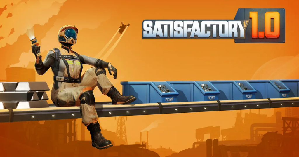 Planet-smelting sim Satisfactory is now satisfactory enough to leave early access